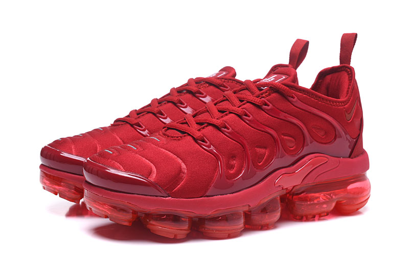 Men Nike Air Max TN Plus All Red Shoes